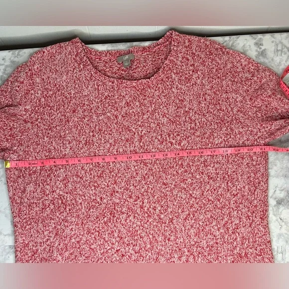 jjill 2 pocket high low sweater size L - Picture 4 of 8